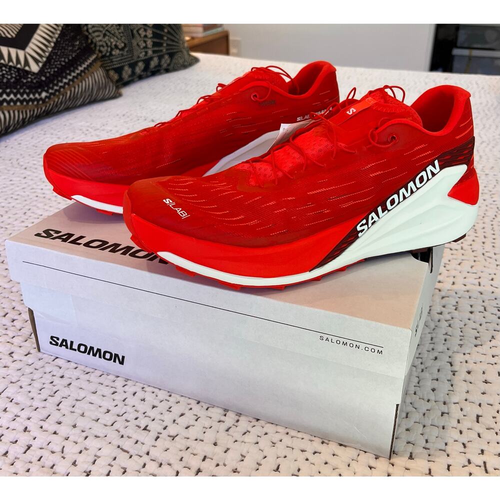 Salomon S/Lab Pulsar 4 NIB NWT 12.5 Red S Lab NWT - image 1